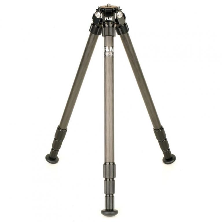FLM CP-22 S4 II tripod, carbon-aluminum hybrid construction.