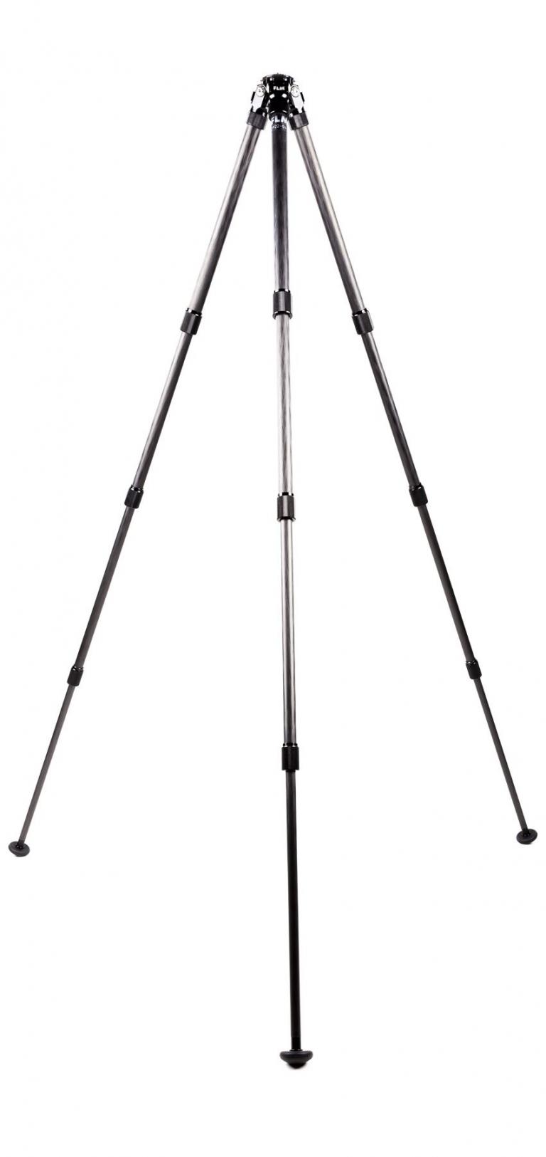 FLM CP-22 S4 II tripod, carbon-aluminum hybrid construction.
