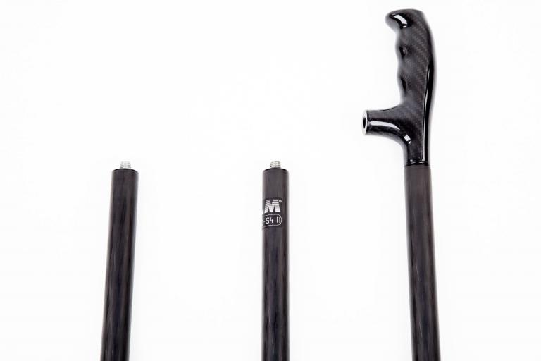 FLM CP-22 S4 II tripod, carbon-aluminum hybrid construction, accessorie set.