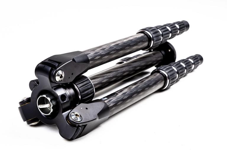FLM CP-26 Travel Classic tripod, carbon-aluminum hybrid construction.