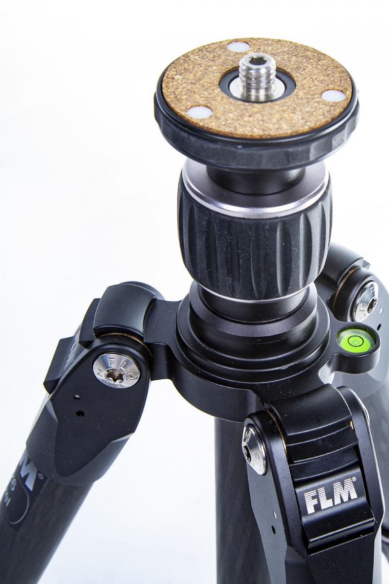 FLM CP-26 Travel Classic tripod, carbon-aluminum hybrid construction.