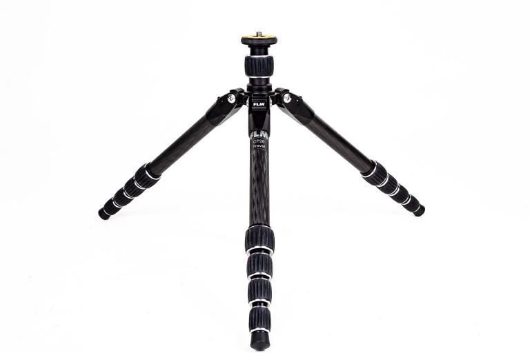 FLM CP-26 Travel Classic tripod, carbon-aluminum hybrid construction.