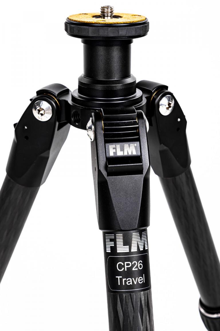 FLM CP-26 Travel Classic tripod, carbon-aluminum hybrid construction.