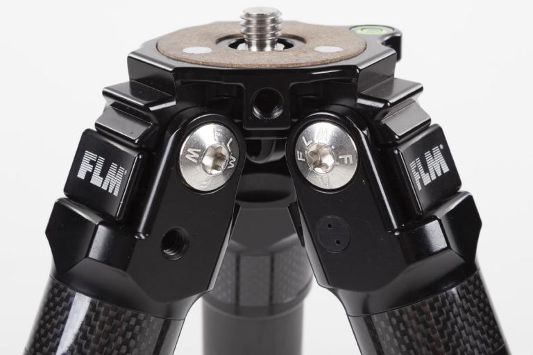 FLM CP-26 Travel II tripod, carbon-aluminum hybrid construction.