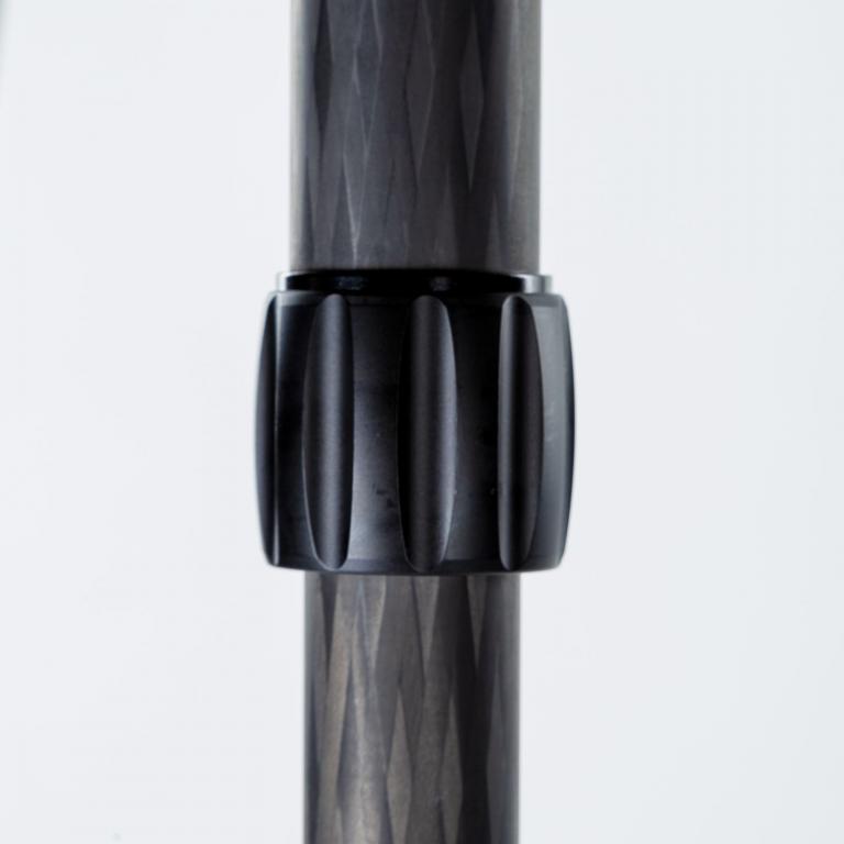 FLM CP-30 M4 II tripod, carbon-aluminum hybrid construction.