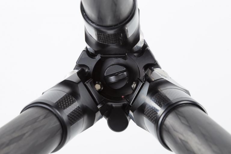 FLM CP-30 M4 II tripod, carbon-aluminum hybrid construction.