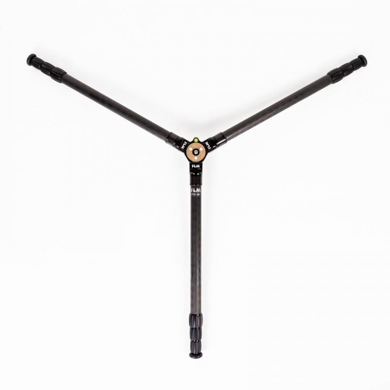 FLM CP-30 M4 II tripod, carbon-aluminum hybrid construction.