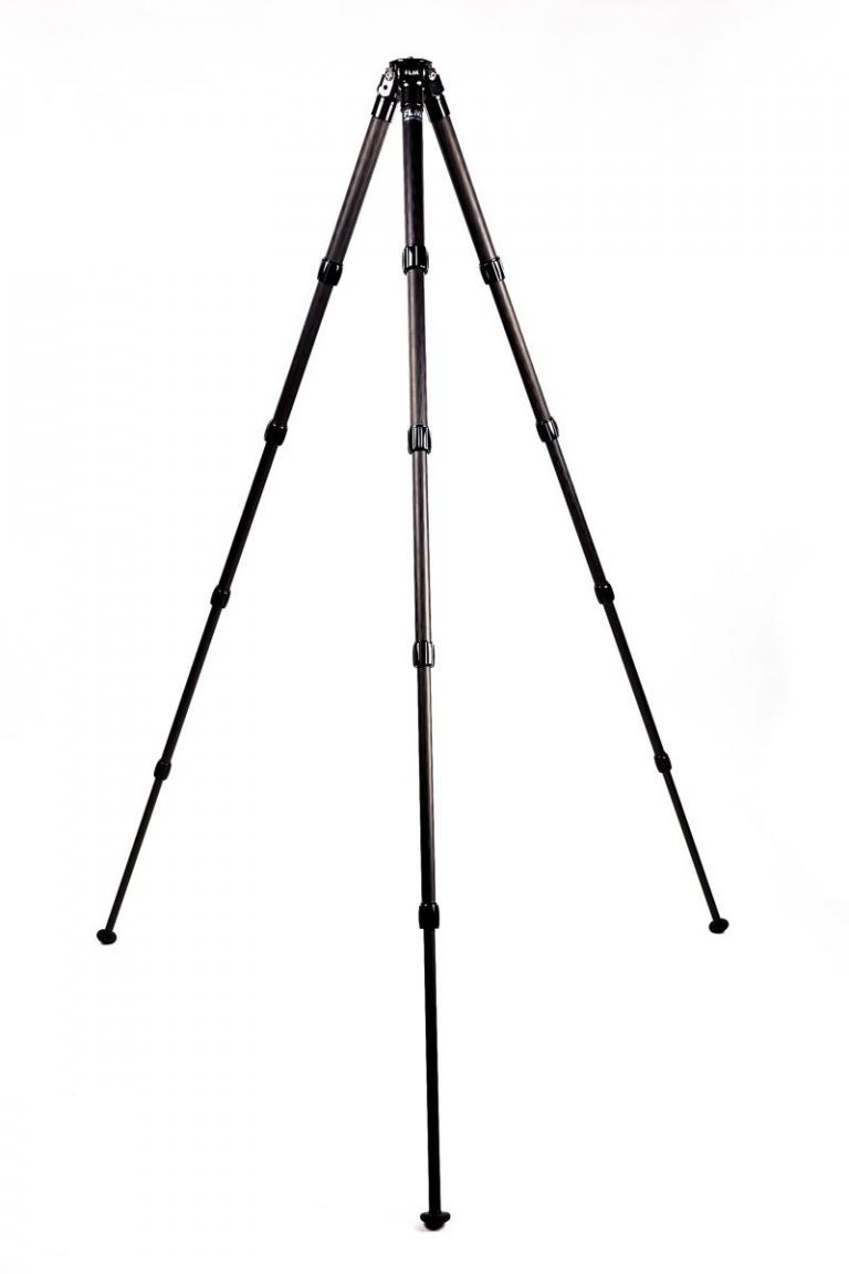 FLM CP-30 M5 II tripod, carbon-aluminum hybrid construction.