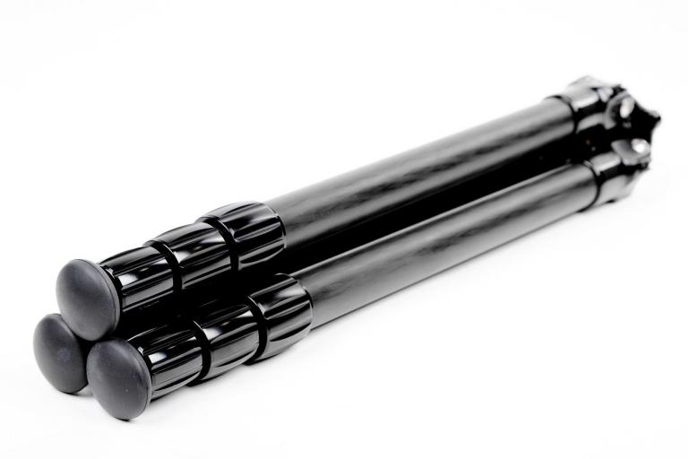 FLM CP-30 S4 II tripod, carbon-aluminum hybrid construction.