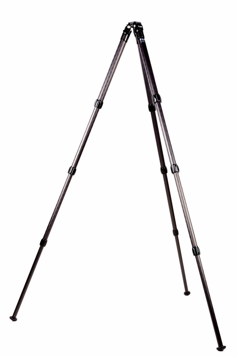 FLM CP-30 S4 II tripod, carbon-aluminum hybrid construction.