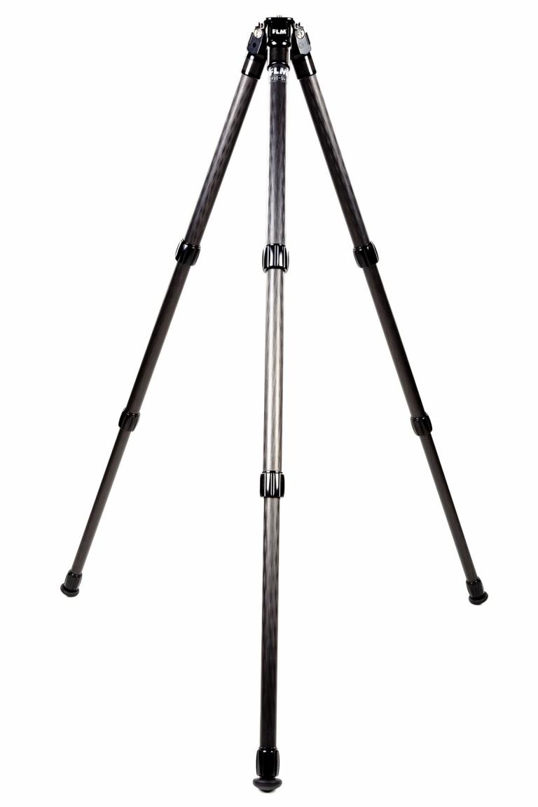FLM CP-30 S4 II tripod, carbon-aluminum hybrid construction.