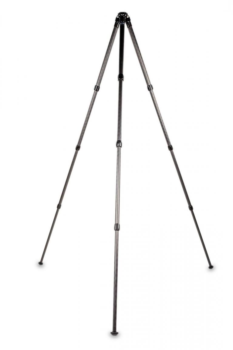 FLM CP-30 L4 II tripod, carbon-aluminum hybrid construction.