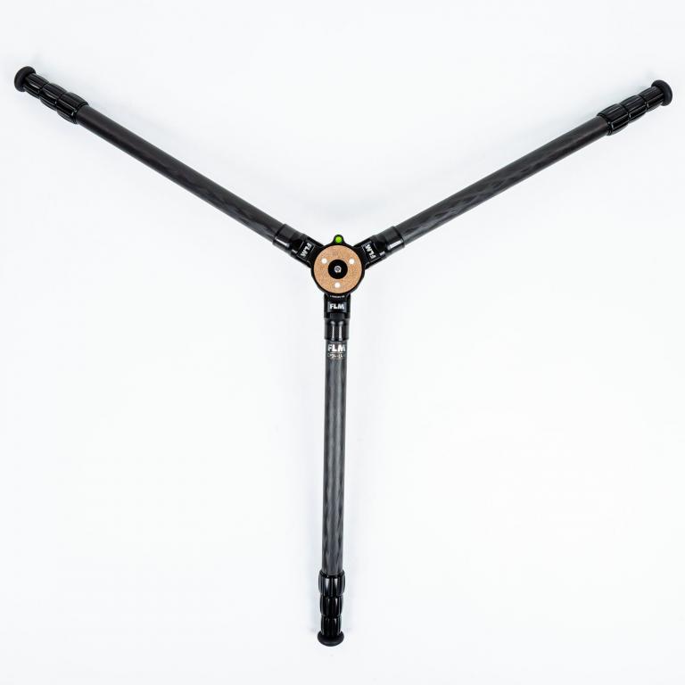 FLM CP-34 L4 II tripod, carbon-aluminum hybrid construction.