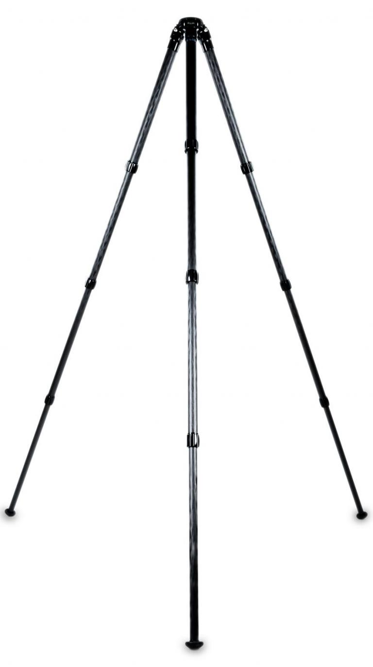 FLM CP-34 L4 II tripod, carbon-aluminum hybrid construction.