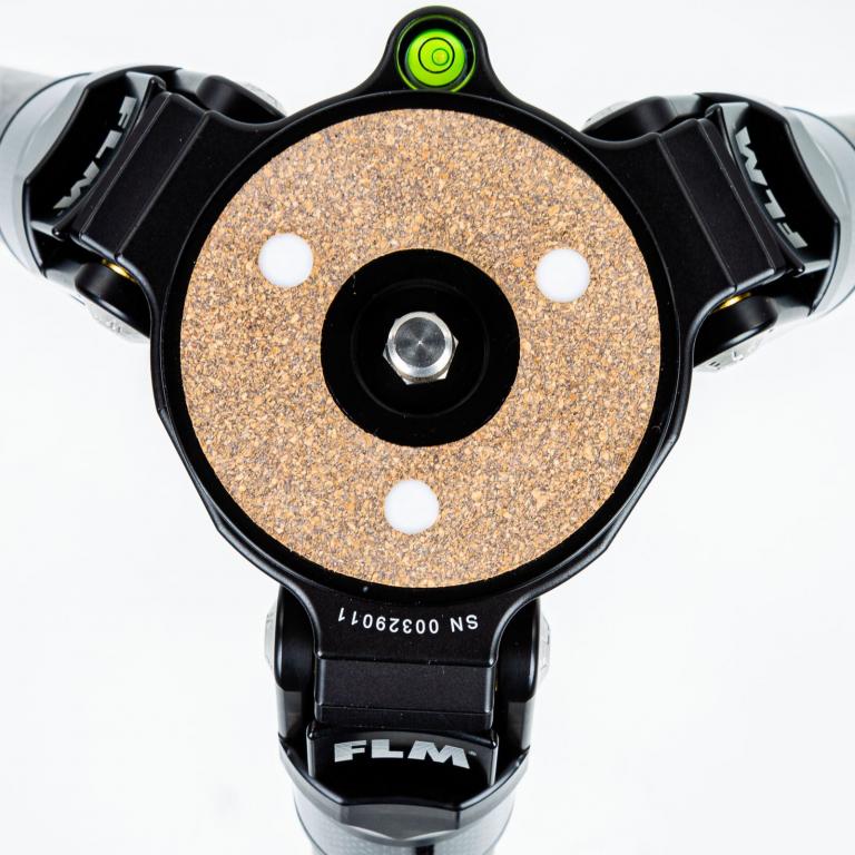FLM CP-34 L4 II tripod, carbon-aluminum hybrid construction.