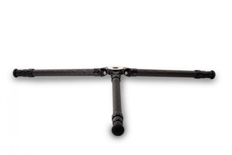 FLM CP-34 M4 II tripod, carbon-aluminum hybrid construction.