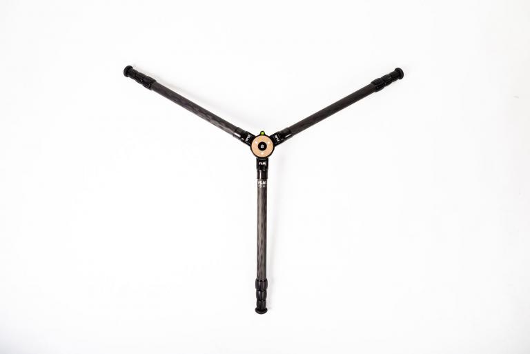 FLM CP-34 M4 II tripod, carbon-aluminum hybrid construction.