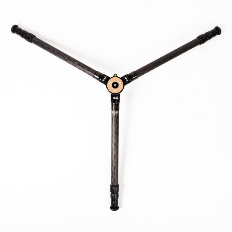 FLM CP-34 M4 II tripod, carbon-aluminum hybrid construction.