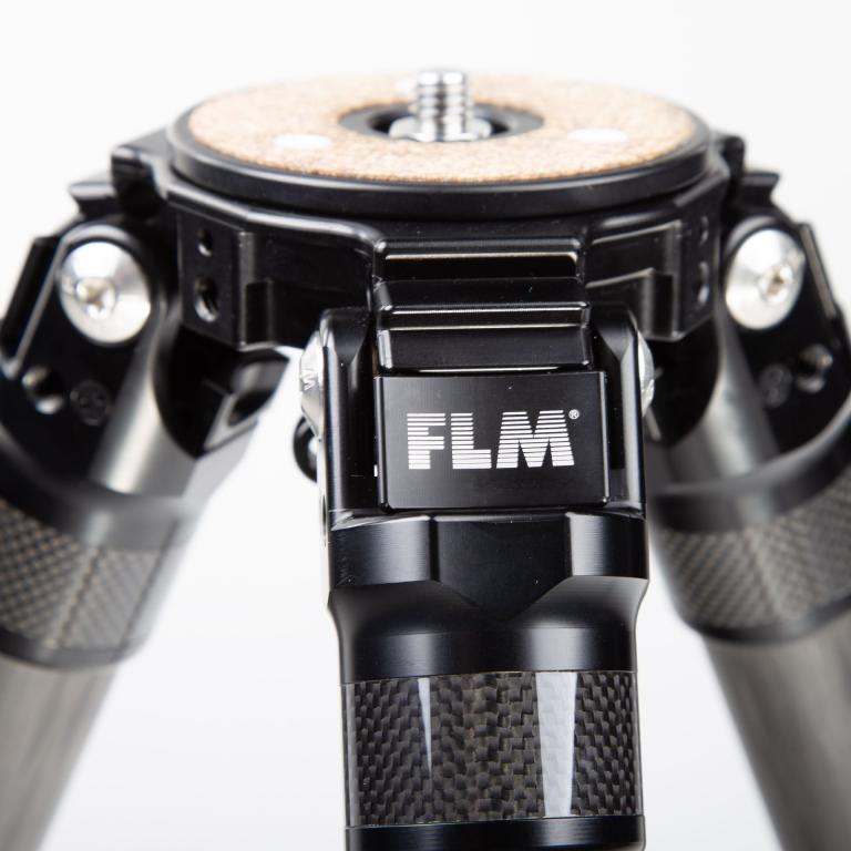 FLM CP-34 M4 II tripod, carbon-aluminum hybrid construction.