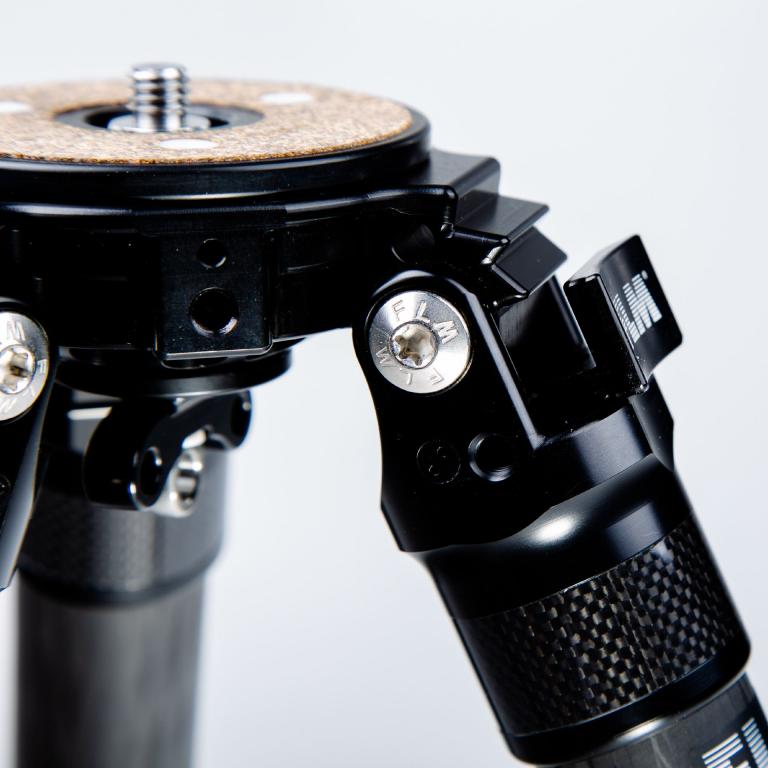 FLM CP-34 M4 II tripod, carbon-aluminum hybrid construction.
