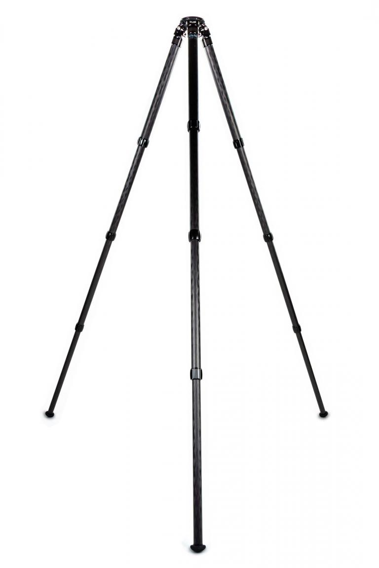 FLM CP-38 L4 II tripod, carbon-aluminum hybrid construction.