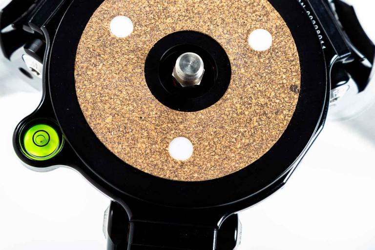 FLM CP-38 L4 II tripod, carbon-aluminum hybrid construction.