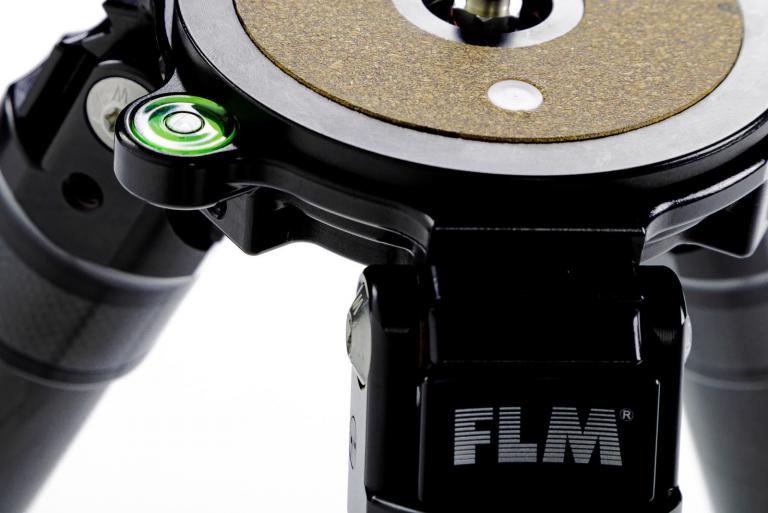 FLM CP-38 L4 II tripod, carbon-aluminum hybrid construction.