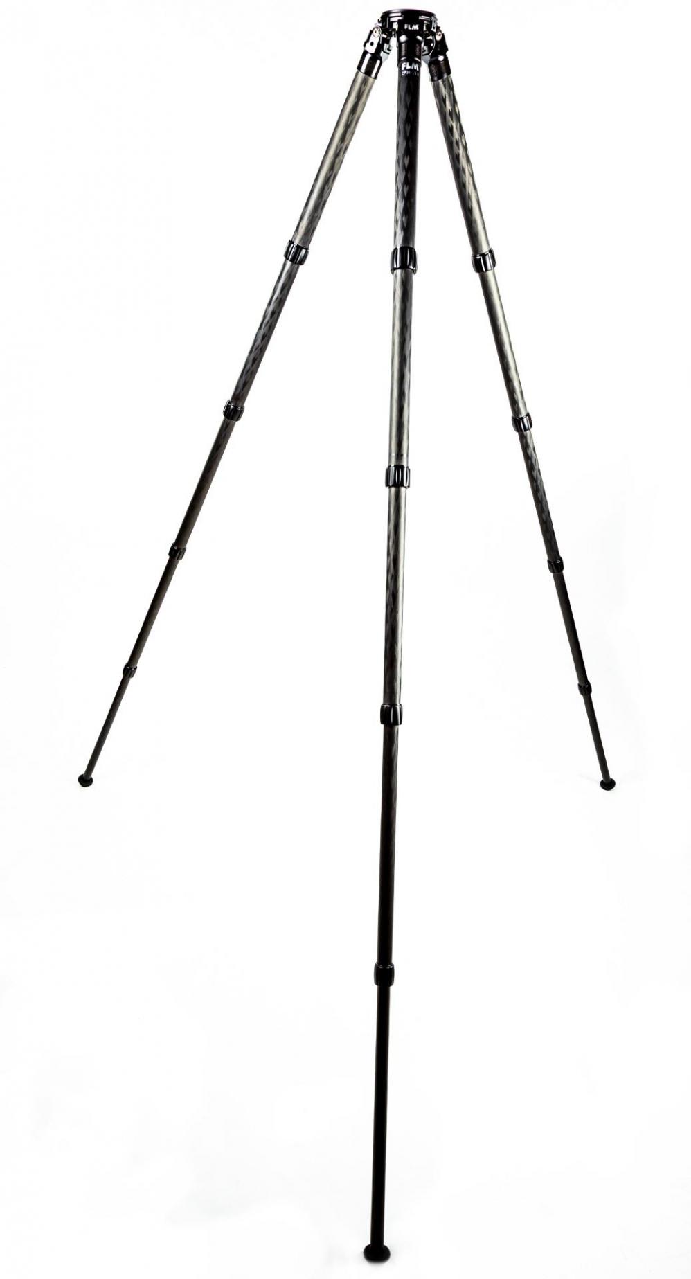 FLM CP-38 L5 II tripod, carbon-aluminum hybrid construction. FLM CP-38 L5 II tripod, carbon-aluminum hybrid construction.