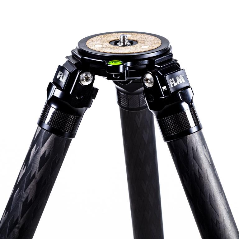 FLM CP-38 L5 II tripod, carbon-aluminum hybrid construction.