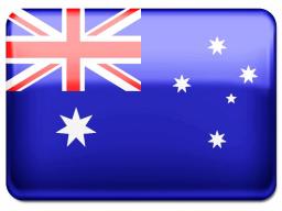 Country flag of Australia