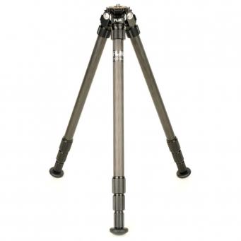 FLM CP-22 S4 II tripod, carbon-aluminum hybrid construction.
